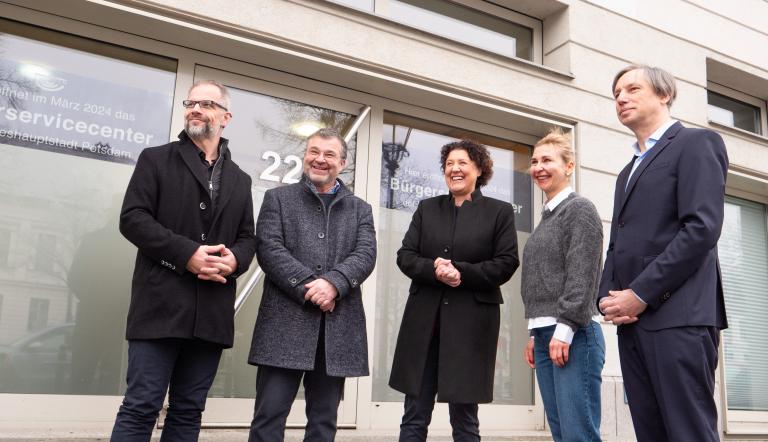Eröffnung des Bürgerservice in der Yorckstraße