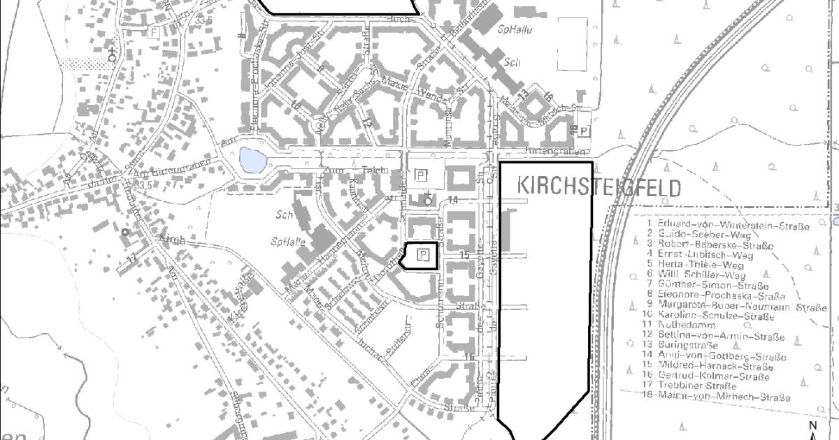 Bebauungsplan Nr. 18 \