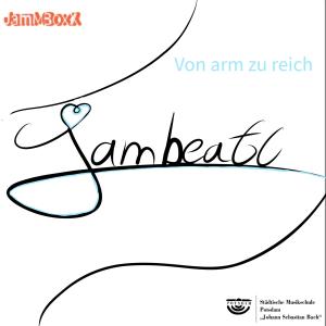 CD Cover: Der Name der Band ist schwungvoll geschrieben