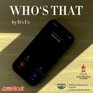 CD-Cover mit einer Pushmeldung auf einem Smartphone "Whos's dat"