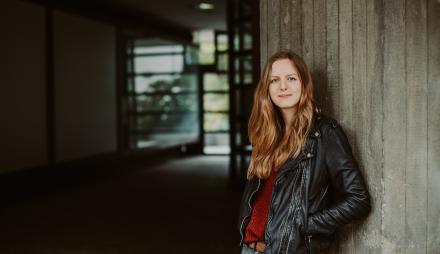 Dr. Lisa Schwetlick, die mit dem 17. Potsdamer Nachwuchswissenschafts-Preis ausgezeichnet wird.