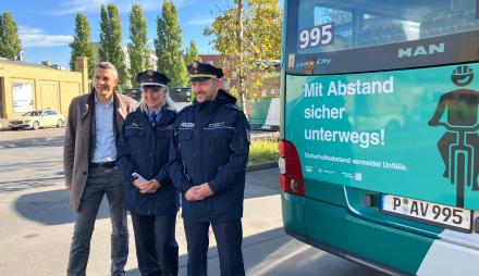  Landeshauptstadt und Polizei werben gemeinsam für mehr Rücksichtnahme auf Potsdams Straßen 