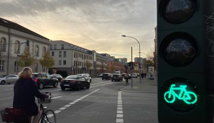 Verkehr auf der Breiten Straße
