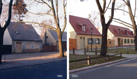 Karl Gruhl Straße 1992 und Karl Gruhl Straße 2022