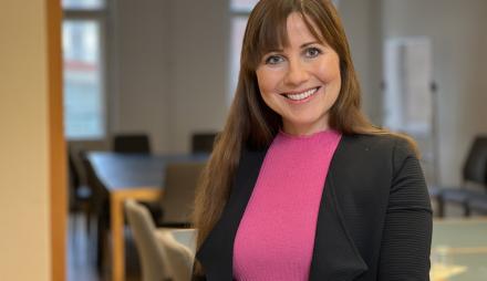 Jasmin Mallmann, Gründungs-Schulleiterin des neuen Gymnasiums im Norden der Stadt Potsdam