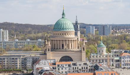 Nikolaikirche Potsdam auf dem Alten Markt