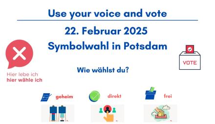 Plakat Symbolwahl 2025