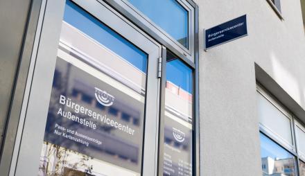Außenstelle Bürgerservicecenter in der Edisonallee