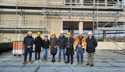 Richtfest Schulstandort Campus Jungfernsee