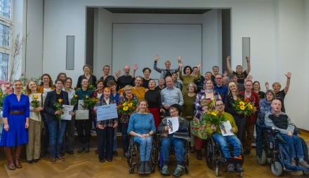 Preisträgerinnen und Preisträger des Inklusionspreises der Stadt Potsdam 2025