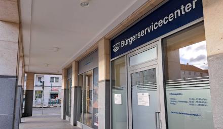 Außenstelle des Bürgerservicecenters in der Wilhelmgalerie