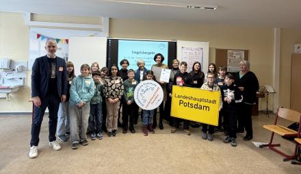 Siegelübergabe Kinderfreundliche Kommune