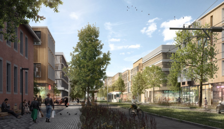 Die Tram wird den neuen Stadtteil Krampnitz erschließen.