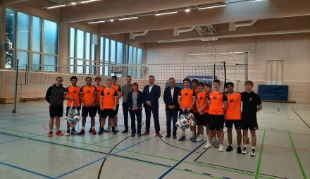 Schulcampus am Humboldtring: Stadt eröffnet Mehrzweckgebäude für zwei Schulen 