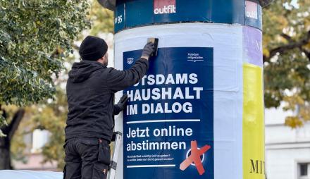 Plakat Bürgerhaushalt