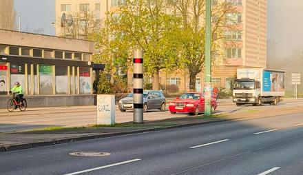 Blitzer in der Breiten Straße