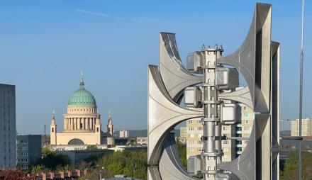 Elektronische Sirene mit Hintergrund Potsdam