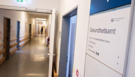 Flur im Gesundheitsamt