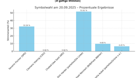 Statistik Symbolwahl in Potsdam zur Oberbürgermeisterwahl