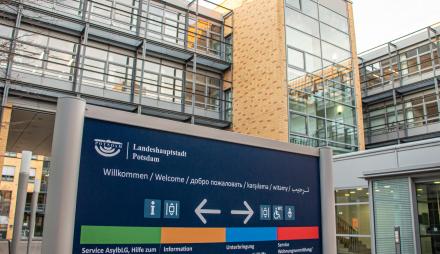 Verwaltungsgebäude der Landeshauptstadt Potsdam in der Behlertstraße