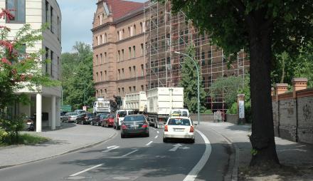 Verkehr in der Behlertstraße