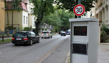 Blitzer Hans-Thoma-Straße