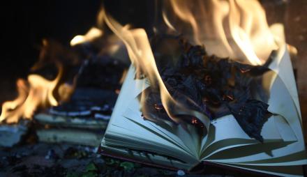 Jahrestag der Bücherverbrennung in Potsdam,
