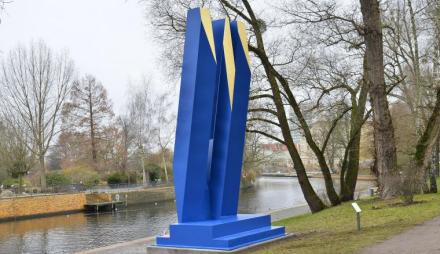 Otto Herbert Hajek – Dynamisches Raumzeichen II, 1988/90,