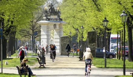 Das Jägertor in der Hegelallee