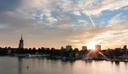 Sonnenuntergang über der Havel (LHP/Robert Schnabel)