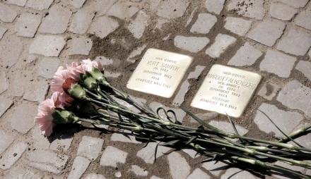 Im Gedenken an die Reichspogromnacht.