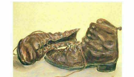 Willis Wanderschuhe, Foto: Willi Voß, Lizenz: Heimatverein Caputh 