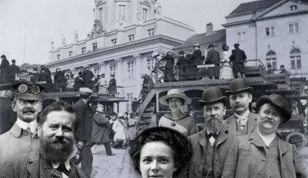 Stadtgeschichtliche Collage, Fotos um 1910,, Foto: Fotos unbeknannt, Gestaltung BüroStich, Lizenz: © Potsdam Museum