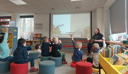 Bilderbuchkino Waldstadt, Foto: SLB/Schulze