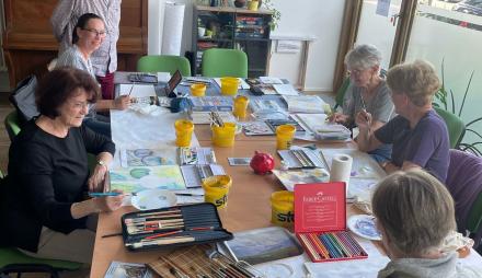 Aquarell, Foto: Stadtteilarbeit Bornstedt, Lizenz: Stadtteilarbeit Bornstedt