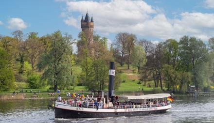 Dampfschiff Gustav, Foto: André Stiebitz, Lizenz: Potsdam Marketing und Service GmbH