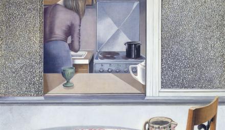 Kurt Dornis, Zweite Schicht, 1986. Albertinum, Staatliche Kunstsammlungen Dresden, © Kurt Dornis, Foto: Elke Estel/Hans-Peter Klut