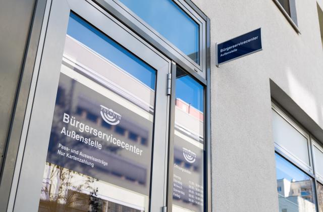 Außenstelle Bürgerservicecenter in der Edisonallee