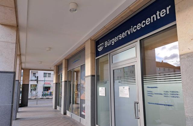 Außenstelle des Bürgerservicecenters in der Wilhelmgalerie
