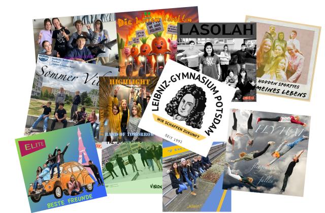 Wir sehen ein buntes Gemisch aus CD Covern - meistens mit jugendlichen Bands, die in Anlagen vor ihren Schulen posieren und dabei Spaß haben.