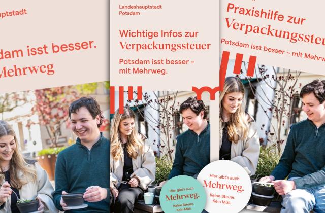 Infomaterialien zur Verpackungssteuer