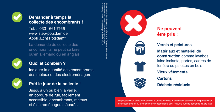 FR - Demander la collecte de vos encombrants? C’est simple