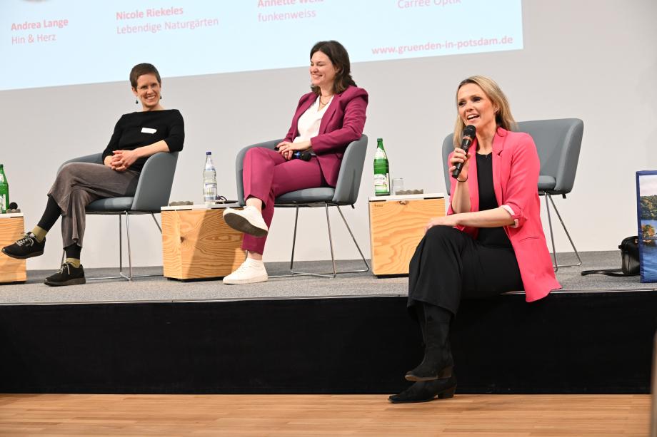 Nicole Riekeles, Annette Weiß und Andrea Lange