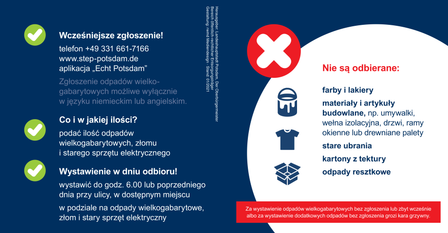 PL - Zgłoszenie odpadów wielkogabarytowych? Prosta sprawa.