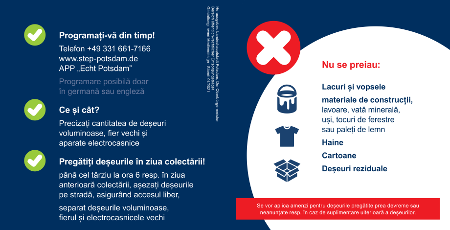 RO - Aveți deșeuri voluminoase? Simplu.