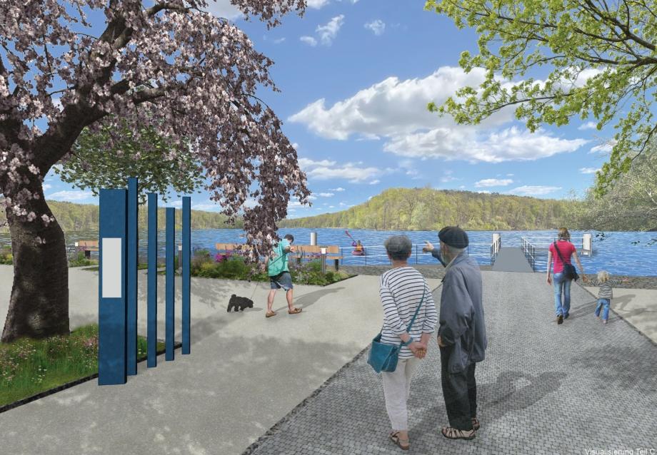 2. Wertungsrundgang Perspektive Wettbewerb Griebnitzsee TOPOS Stadtplanung