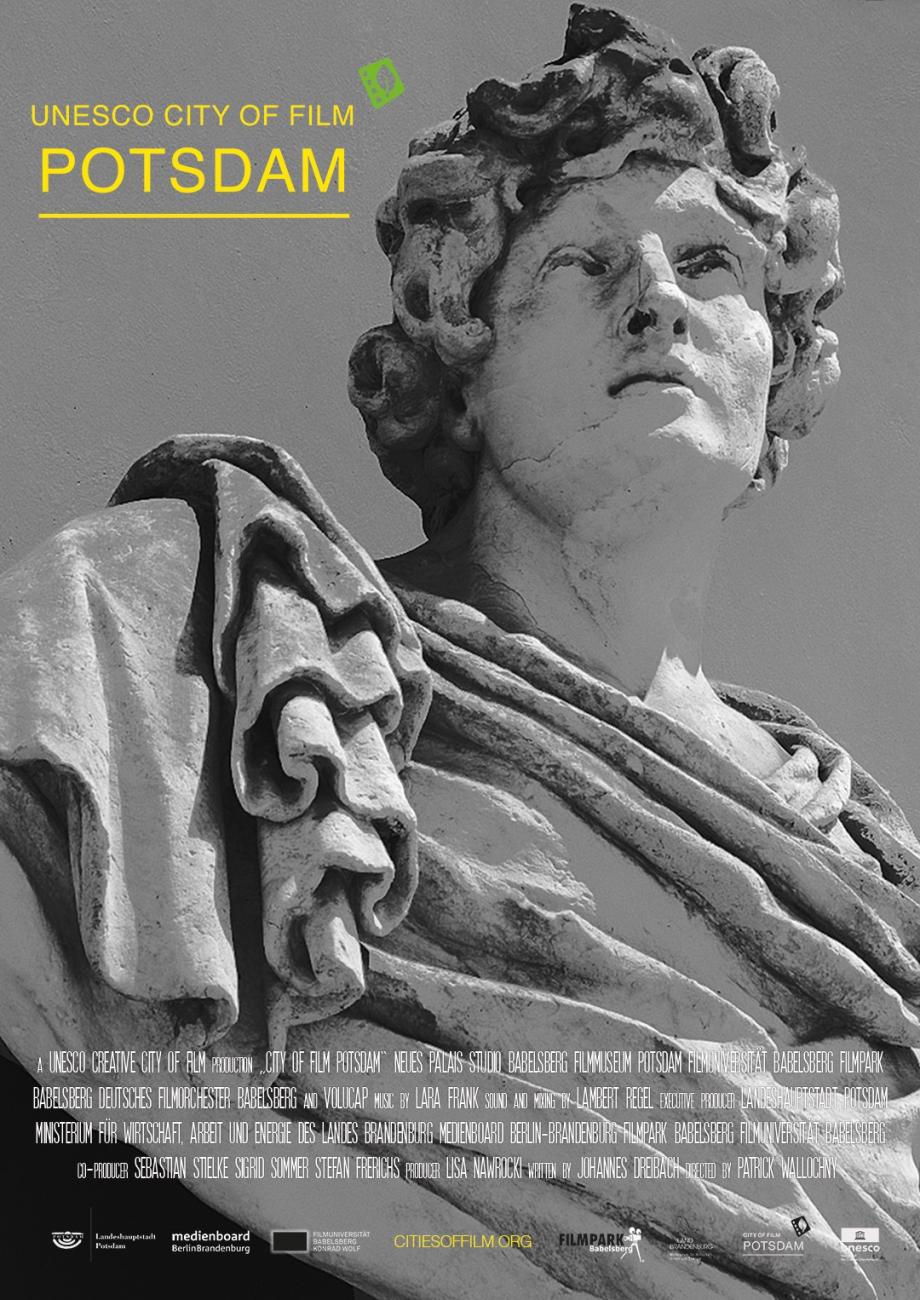 Plakat Statue UNESCO Creative City of Film
