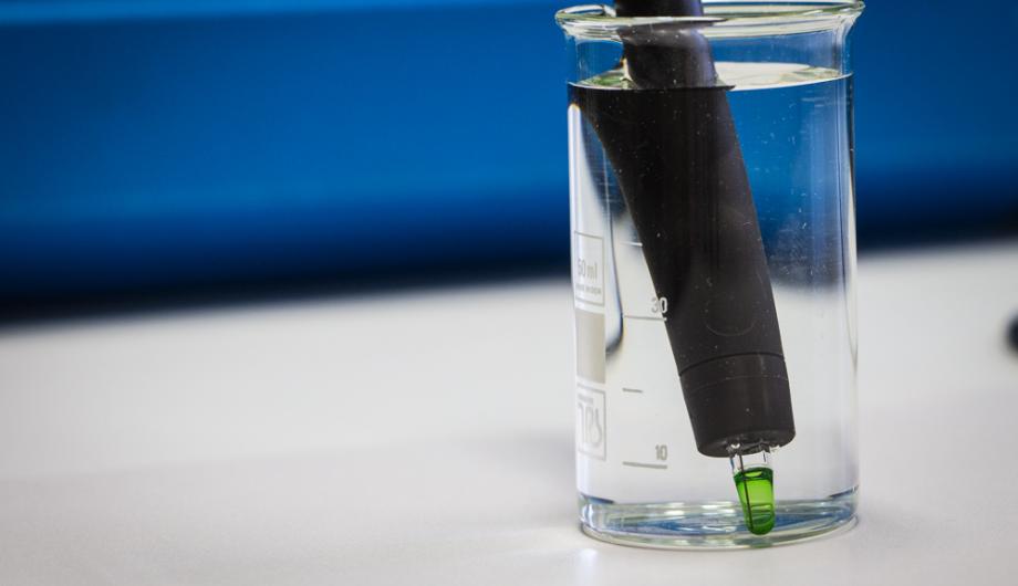 Wasserprobe analysieren