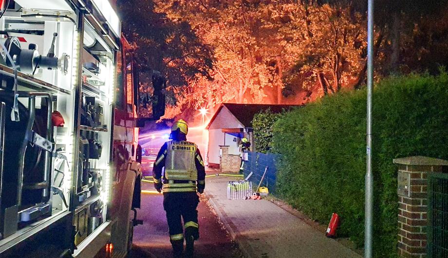 Die Potsdamer Feuerwehr hatte auch 2024 zahlreiche Einsätze.