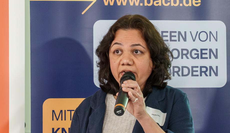 Diksha Dani beim Female StartAperitivo - Brandenburger Halbfinale 2025